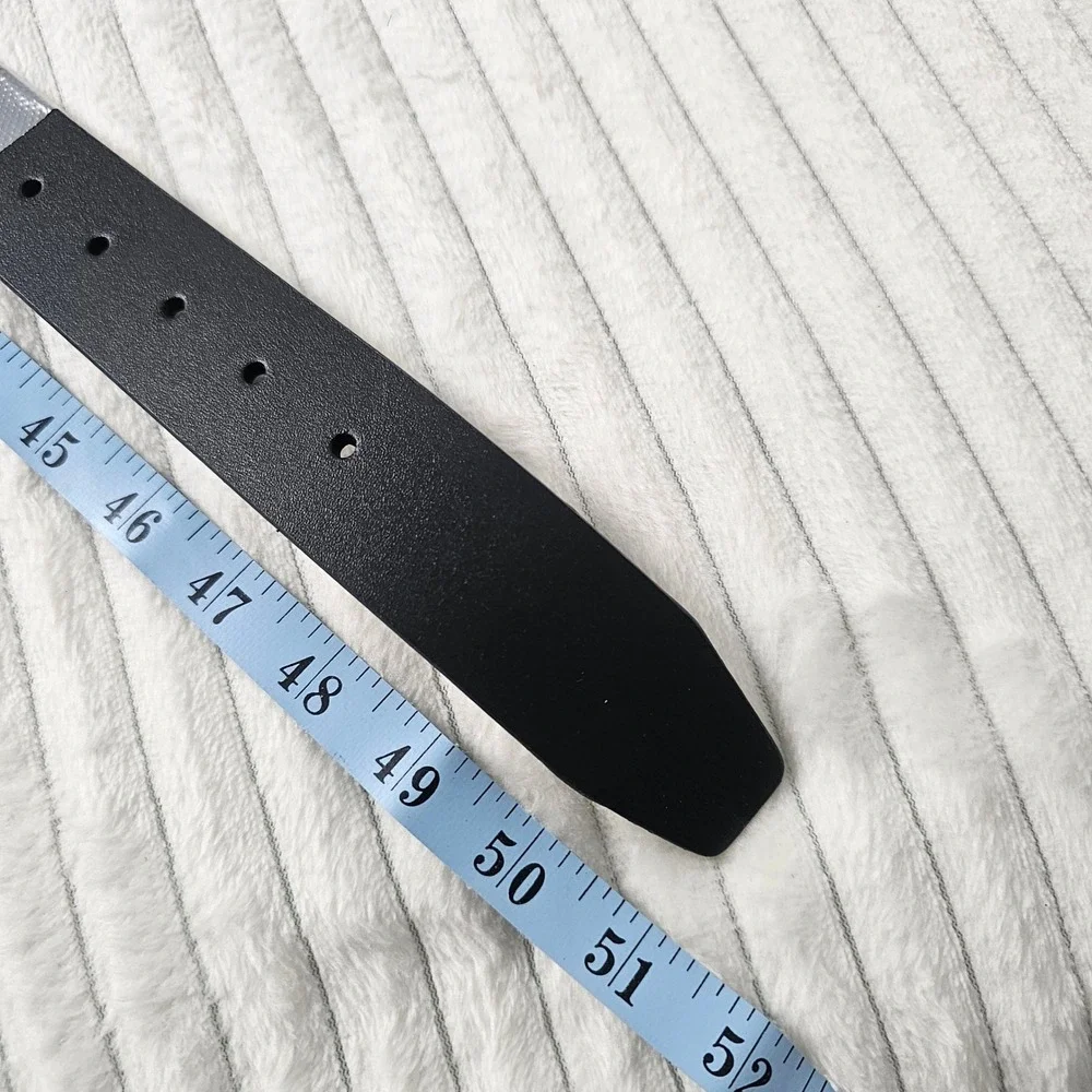 Timberland Reversible Leather Belt Men 42 Black Brown‎ Swivel Buckle Rugged
